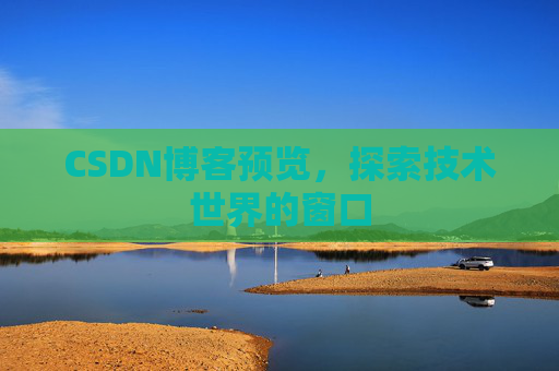 CSDN博客预览，探索技术世界的窗口